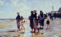 Oyster Gatherers of Cancale John Singer Sargent